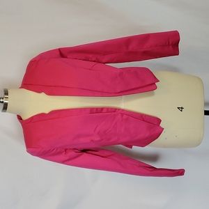 Hot Pink Worthington M open front jacket